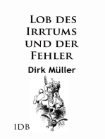 Lob des Irrtums und der Fehler