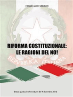 Riforma costituzionale: le ragioni del no!