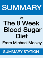 The 8 Week Blood Sugar Diet | Summary