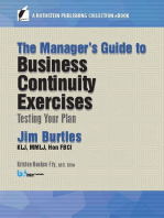 The Manager’s Guide to Business Continuity Exercises: Testing Your Plan