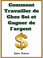 Comment travailler de chez soi et gagner de l’argent