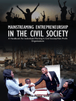 Mainstreaming Entrepreneurship In The Civil Society