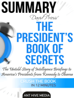 The President's Book of Secrets: The Untold Story of Intelligence Briefings to America's Presidents from Kennedy to Obama | Summary