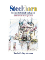 Steckborn: historische Gebäude und Gassen, mit dem Farbstift festgehalten