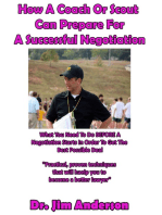 How A Coach Or Scout Can Prepare For A Successful Negotiation