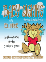 Baby Signing with Rollo Bear: American/Canadian Version: ASL Version