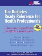 The Diabetes Ready Reference for Health Professionals