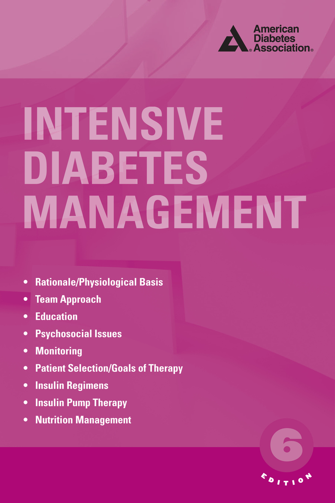 Intensive Diabetes Management Book Read Online