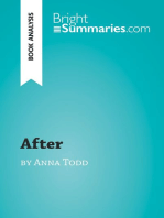 After by Anna Todd (Book Analysis): Detailed Summary, Analysis and Reading Guide