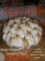 Simple As Pie: Recipes Everyone Can Eat and Enjoy