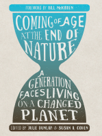 Coming of Age at the End of Nature: A Generation Faces Living on a Changed Planet