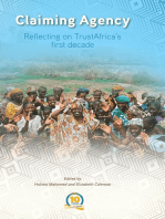 Claiming Agency: Reflecting on TrustAfrica�s First Decade