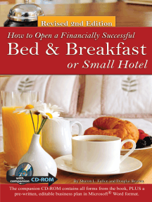 How to Open a Financially Successful Bed & Breakfast or Small Hotel