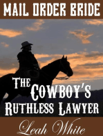 The Cowboy's Ruthless Lawyer (Mail Order Bride): Western Brides of Goldington Court, Book, #2