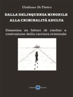 Dalla delinquenza minorile, alla criminalità adultaa