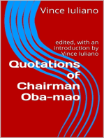 Quotations From Chairman Oba-mao