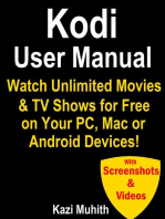 Kodi User Manual: Watch Unlimited Movies & TV shows for free on Your PC, Mac or Android Devices