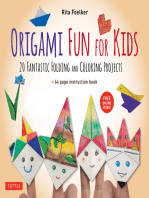 Origami Fun for Kids Ebook: 20 Fantastic Folding and Coloring Projects: Origami Book, Fun & Easy Projects, and Downloadable Instructional Video