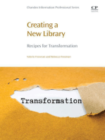 Creating a New Library: Recipes for Transformation