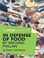 A Joosr Guide to... In Defense of Food by Michael Pollan: An Eater's Manifesto