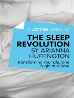 A Joosr Guide to... The Sleep Revolution by Arianna Huffington: Transforming Your Life, One Night at a Time