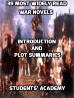 39 Most Widely Read War Novels: Introduction and Plot Summaries