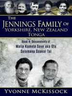 The Jennings Family of Yorkshire New Zealand Tonga Book 4