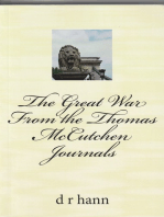 The Great War From the Thomas McCutchen Journals