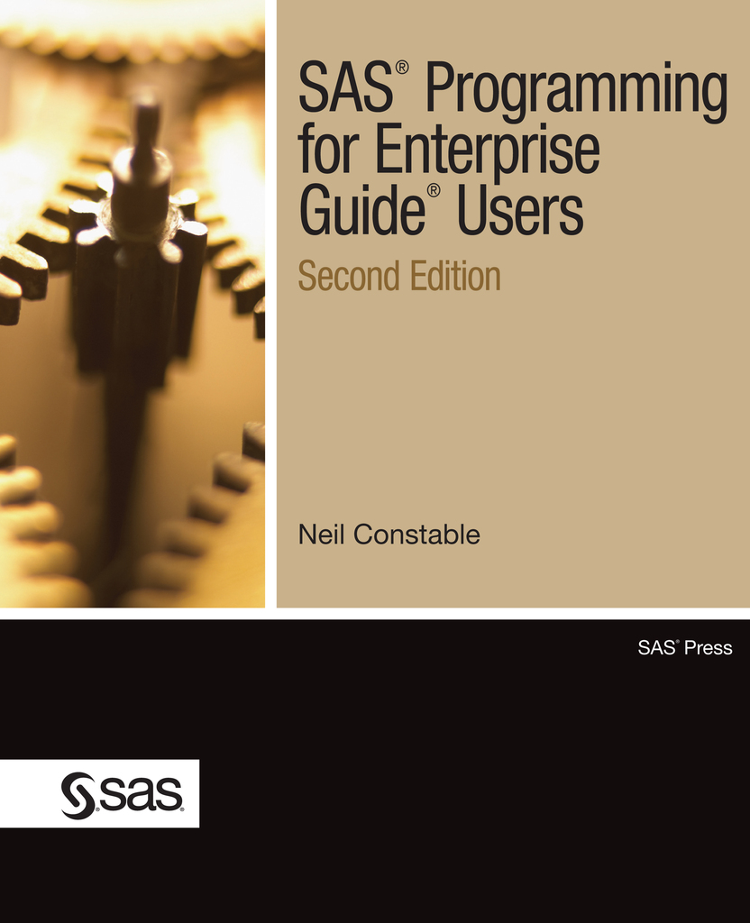 Second users. SAS Enterprise Guide. SAS Enterprise.
