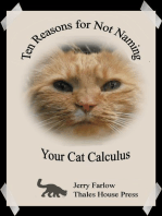 Ten Reasons for Not Naming Your Cat Calculus