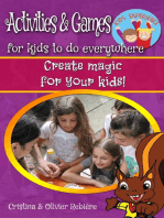Activities & Games for kids to do everywhere