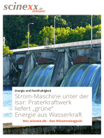 Strom-Maschine unter der Isar: Praterkraftwerk liefert "grüne" Energie aus Wasserkraft