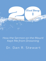 Twenty Feet Deep: How the Sermon On the Mount  Kept Me from Drowning