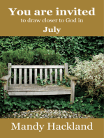 You Are Invited to Draw Closer to God in July