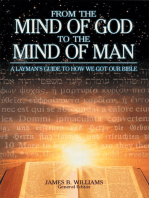 From the Mind of God to the Mind of Man