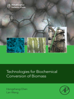 Technologies for Biochemical Conversion of Biomass