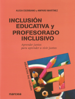 Inclusión educativa y profesorado inclusivo: Aprender juntos para aprender a vivir juntos