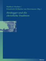Heidegger und die christliche Tradition: Annäherung an ein schwieriges Thema