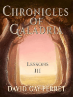Chronicles of Galadria III - Lessons: Chronicles of Galadria, #3