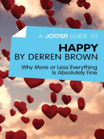 A Joosr Guide to... Happy by Derren Brown