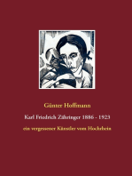 Karl Friedrich Zähringer 1886 - 1923: ein vergessener Künstler vom Hochrhein