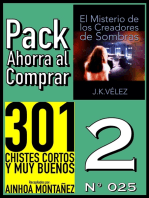 Pack Ahorra al Comprar 2 (No 025): El Misterio de los Creadores de Sombras & 301 Chistes Cortos y Muy Buenos