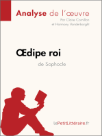 Œdipe roi de Sophocle (Analyse de l'oeuvre): Analyse complète et résumé détaillé de l'oeuvre