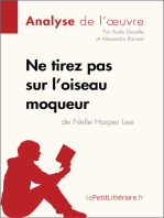 Ne tirez pas sur l'oiseau moqueur de Nelle Harper Lee (Analyse de l'oeuvre): Analyse complète et résumé détaillé de l'oeuvre