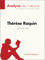 Thérèse Raquin d'Émile Zola (Analyse de l'oeuvre): Analyse complète et résumé détaillé de l'oeuvre