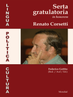 Lingua, Politica, Cultura. Serta Gratulatoria in Honorem Renato Corsetti