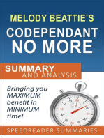 Codependent No More by Melody Beattie: Summary and Analysis