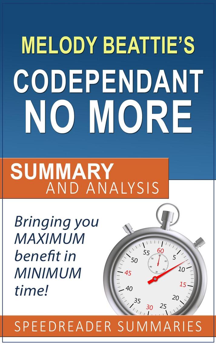 Analysis Of The Book Codependent No More