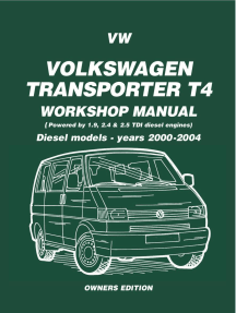 VW T4 Transporter Diesel 1990-2003 Haynes Workshop Manual Service Repair Manual 
