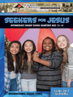 Seekers for Jesus: 1st Quarter 2017